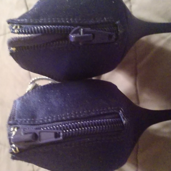 Royal Blue Fioni Night Rhinestone Strappy Heels - Picture 6 of 11